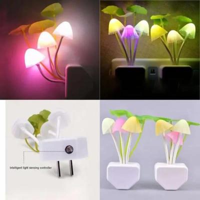 LED Mushroom Sensor Night Light - Pack Of 4